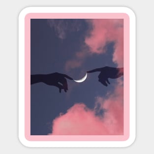 Love of the Moon Sticker